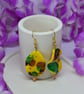 Summer Paint Splash Earrings - Image 2
