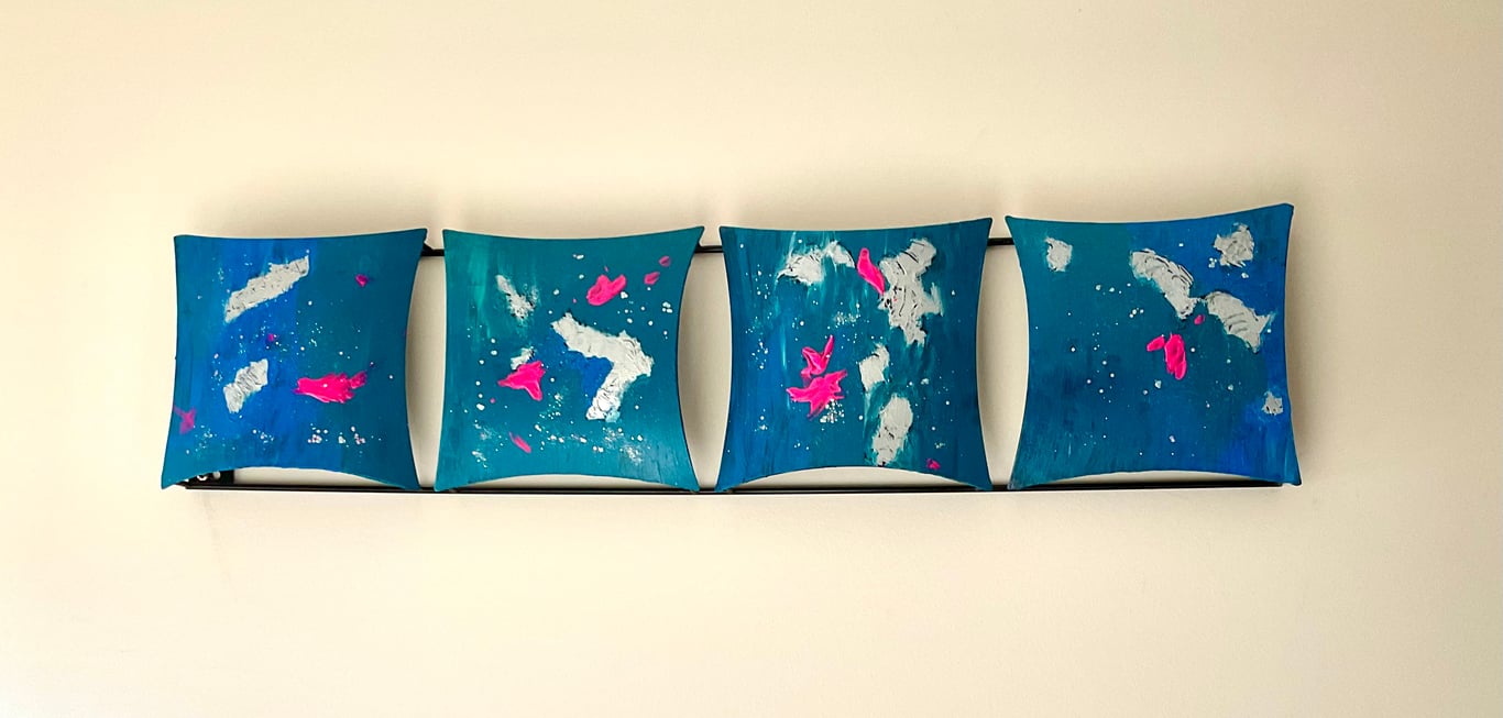 Repurposed Metal Wall Art