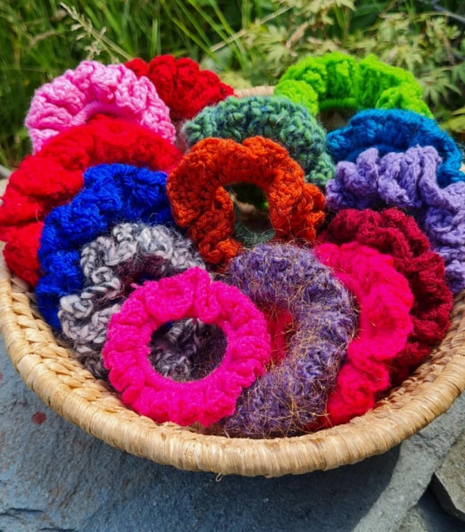 Mystery Crochet Scrunchies