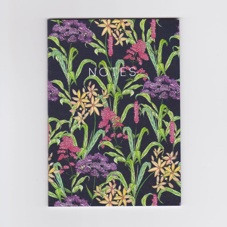 A6 Mini Notebook - Wildflowers