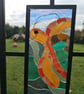 glass mosaic feature, garden sculpture - Image 3