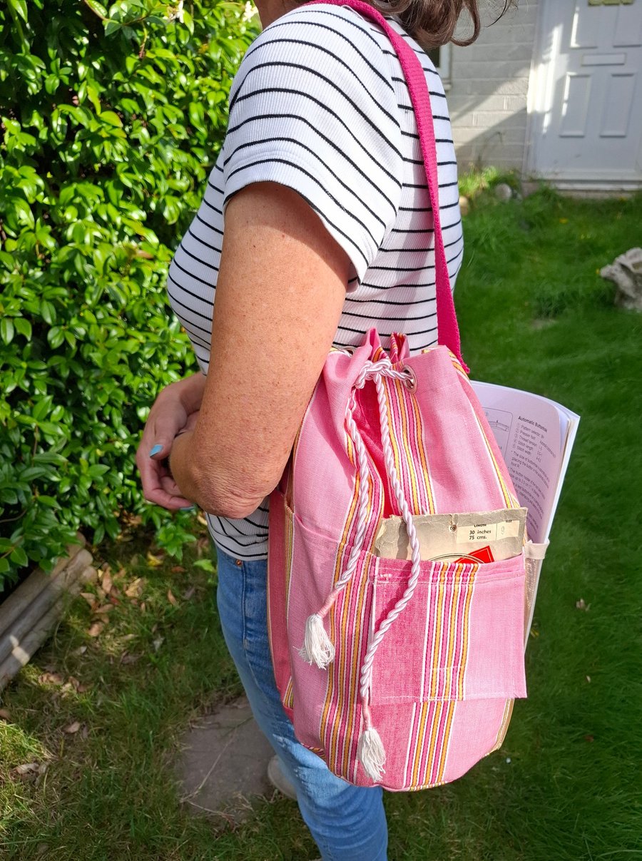 Knitting project bag.