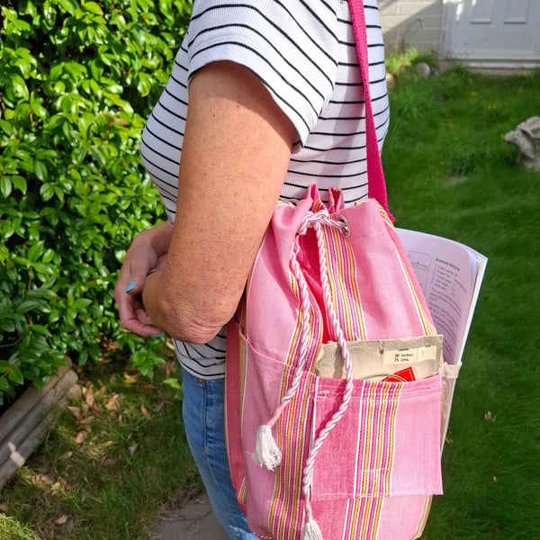 Knitting project bag.