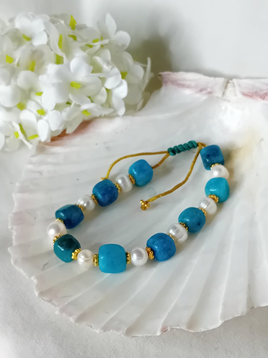 Apatite & Fresh Water Pearls