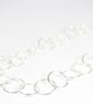 Handmade Silver Chainmail Style Link Necklace - Image 4