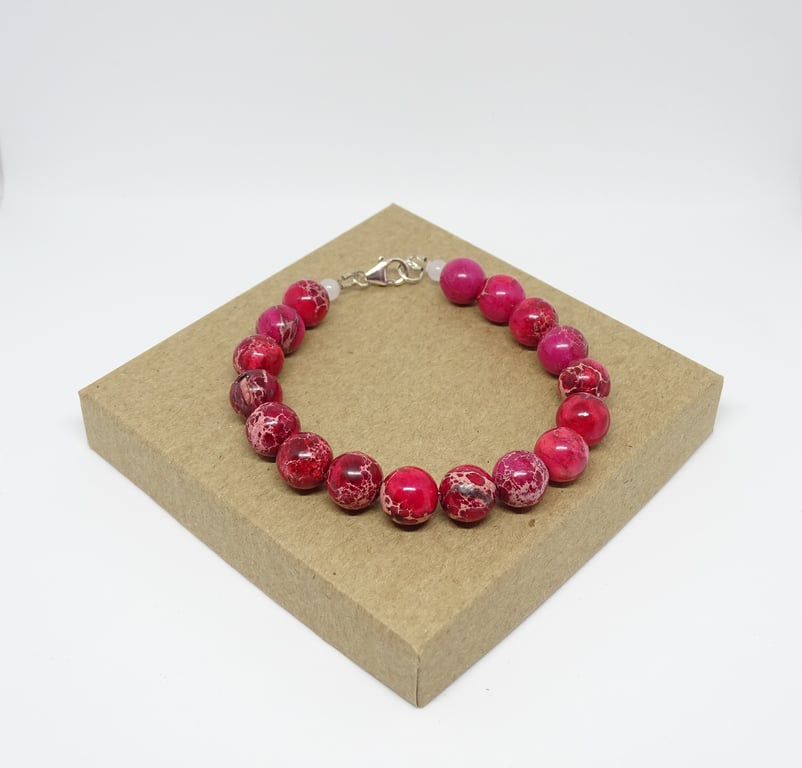 Red Variscite Bracelet