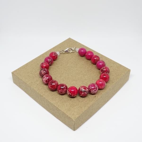 Red Variscite Bracelet
