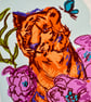 Tiger Sticker Nature Wildlife Matt Vinyl Waterproof - Image 3
