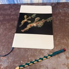 Notebook, Marine themed, A5 (ish), made from up-cycled and recycled materials.