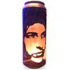 Bob Dylan Beer Can Lantern! Pop Art Portrait Candle Lamp - Unique Gift!