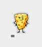 Funny Snarky Vinyl Sticker For Adults - Cheeky Cheese
