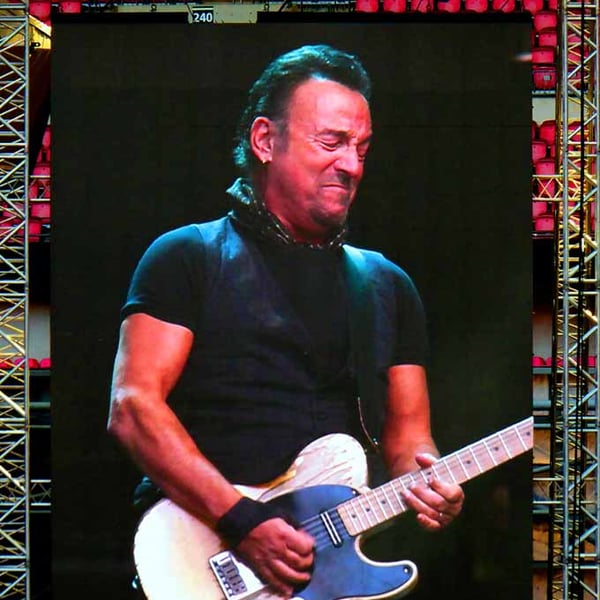 Bruce Springsteen Live At Wembley Stadium Photograph Print