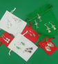 Angel Christmas Tree Charm   Crystal and silver  For small tree - Image 4