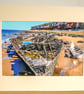 Norfolk Coastal Photography  -Old  Hunstanton Wreck - Mounted Photograph