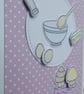 Have a Sweet Birthday Card - Blue Mixing Bowl & Cup Cakes - Image 8