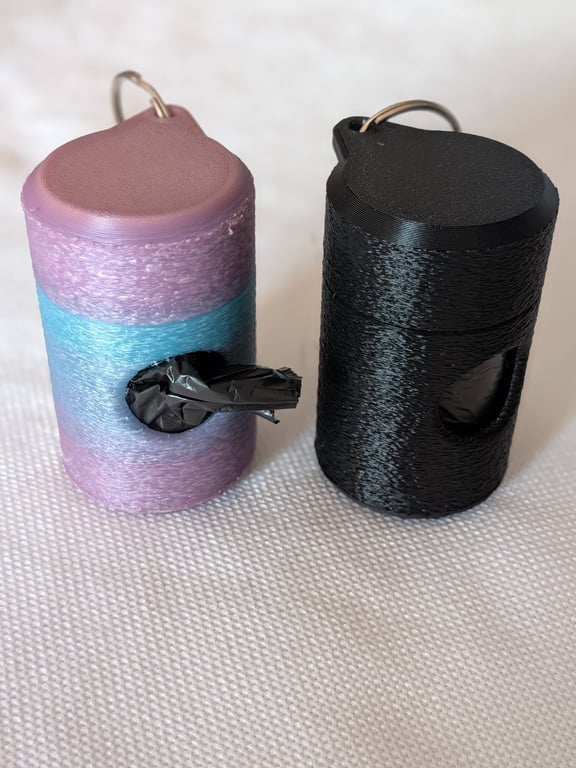 3d printed Dog Poo Bag Holder Clip On. FREE DELIVERY