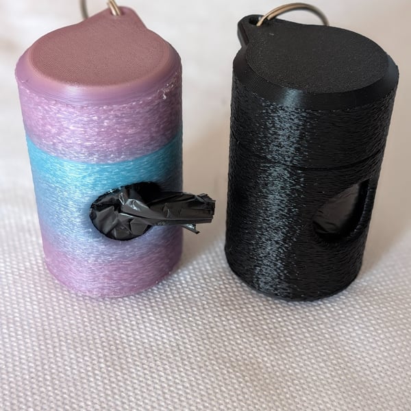 3d printed Dog Poo Bag Holder Clip On. FREE DELIVERY