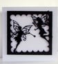 Silhouette Fairy Card - Image 1