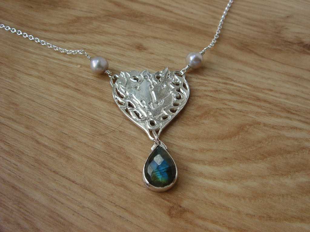 Samantha's Silver Earrings 