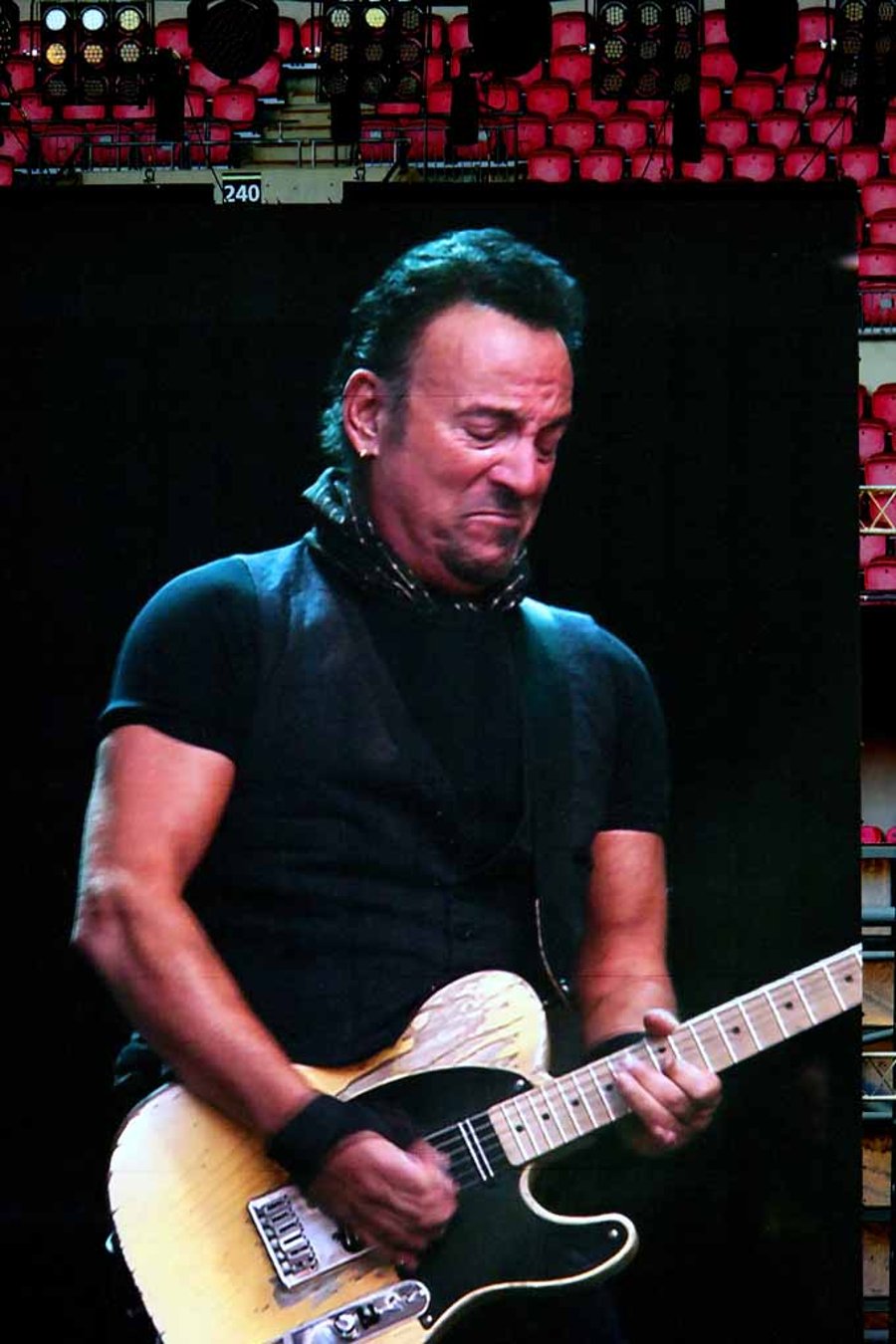 Bruce Springsteen Live At Wembley Stadium Photograph Print