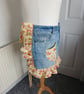 Mini denim apron with ruffle  - Image 7