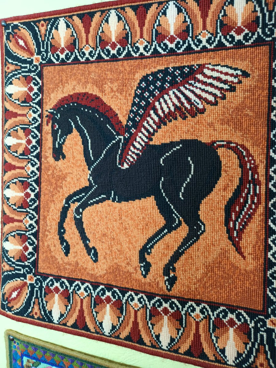 Pegasus Tapestry Kit,  Wall-hanging,  Counted Cross-stitch,  Charted Needlepoint