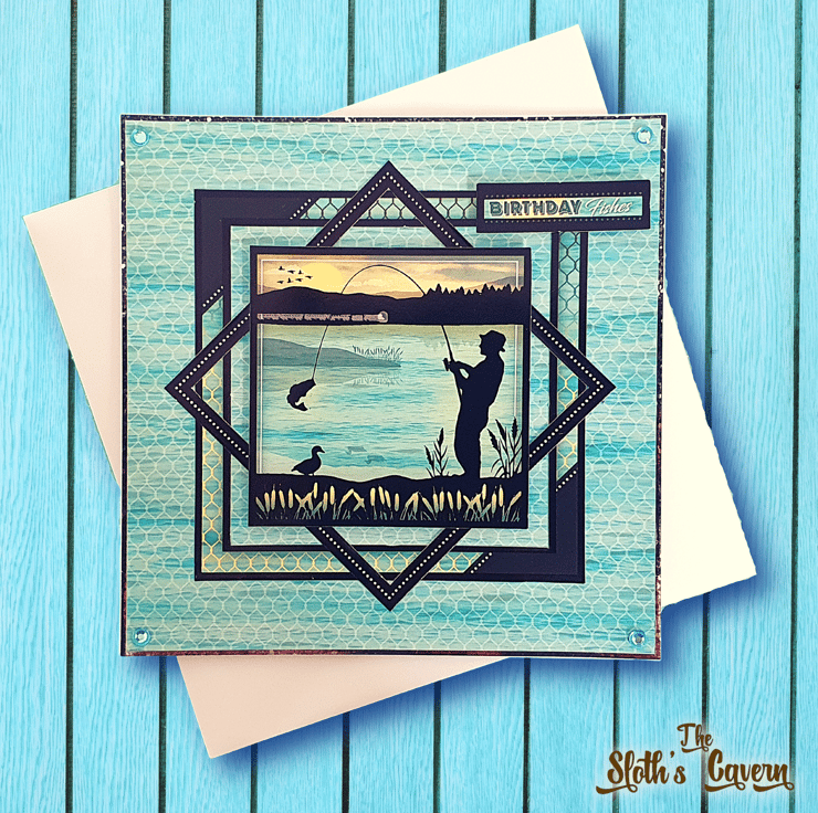 "Birthday Fishes" Fishing Themed Birt... - Folksy