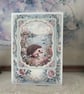 Greeting Card - Hedgehog - C286 - Image 1