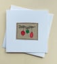 Embroidered Baubles Christmas Card - Image 4