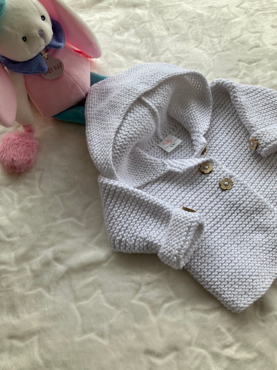 ‘Lily’ Baby Girl’s Hoody (0-3 months)