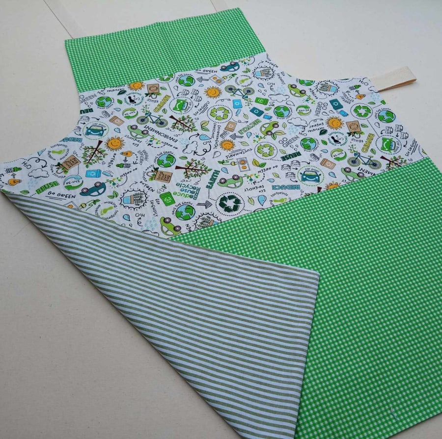Adjustable Apron - Eco Messages: Go Green SALE