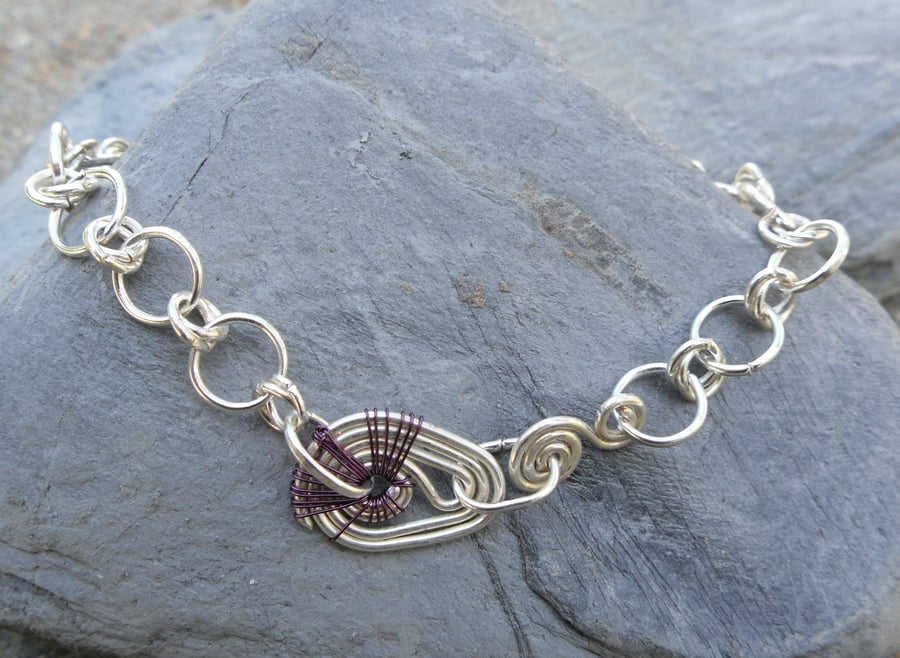 Twisty Wire Bracelet