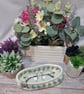 Glasses or trinket basket, hand crocheted  - Image 2