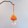Orange Toadstool Bauble