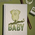 Welcome Baby cards