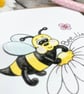 Bee..lieve Bee Card - Birthday Card - Blank Bee Card - Image 5