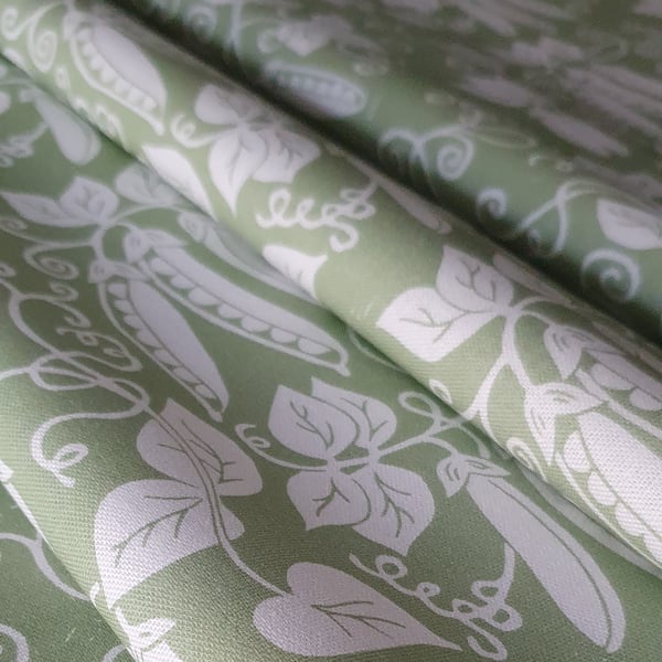 Green 'Pea' Fabric