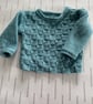 Jumper with squares pattern 