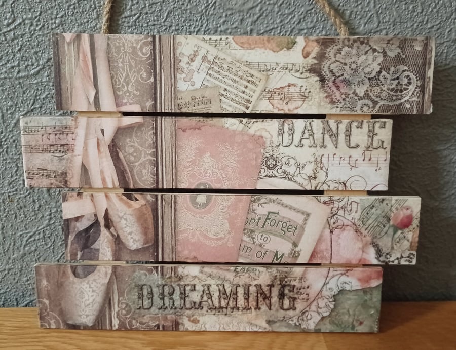 Wall Hanging Collage - Satin Serenade