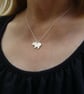 Recycled Sterling Silver Capybara Pendant Necklace – Delicate Handmade Jewellery - Image 5