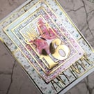 Sweet 16th Birthday card with Butterfly theme