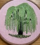 Weeping Willow Embroidery Art - Image 5