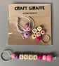 Love Keyring Making Kit - Eco Craft Kit - Image 2