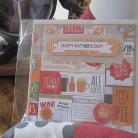 Fathers Day Card - Pie