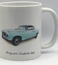 Borgward Isabella 1960 - 11oz Ceramic Mug - Plain or Stripe Design - Image 5