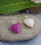 Heart pendant necklace fine silver chain - Image 4