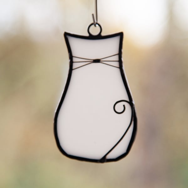 Stained Glass Cat SunCATcher