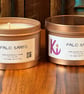 Palo Santo soy wax candle in a Love & Light box 