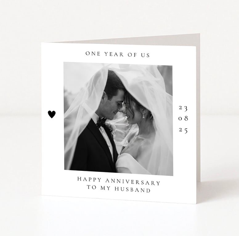 Personalised Anniversary Card