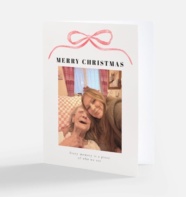 From Our Hearts to Yours - Jess and Nan's Christmas Card (Supporting Alzheimer's